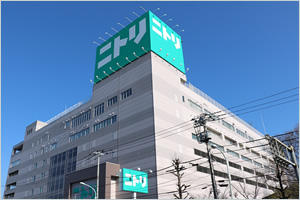 ニトリ店舗の外観